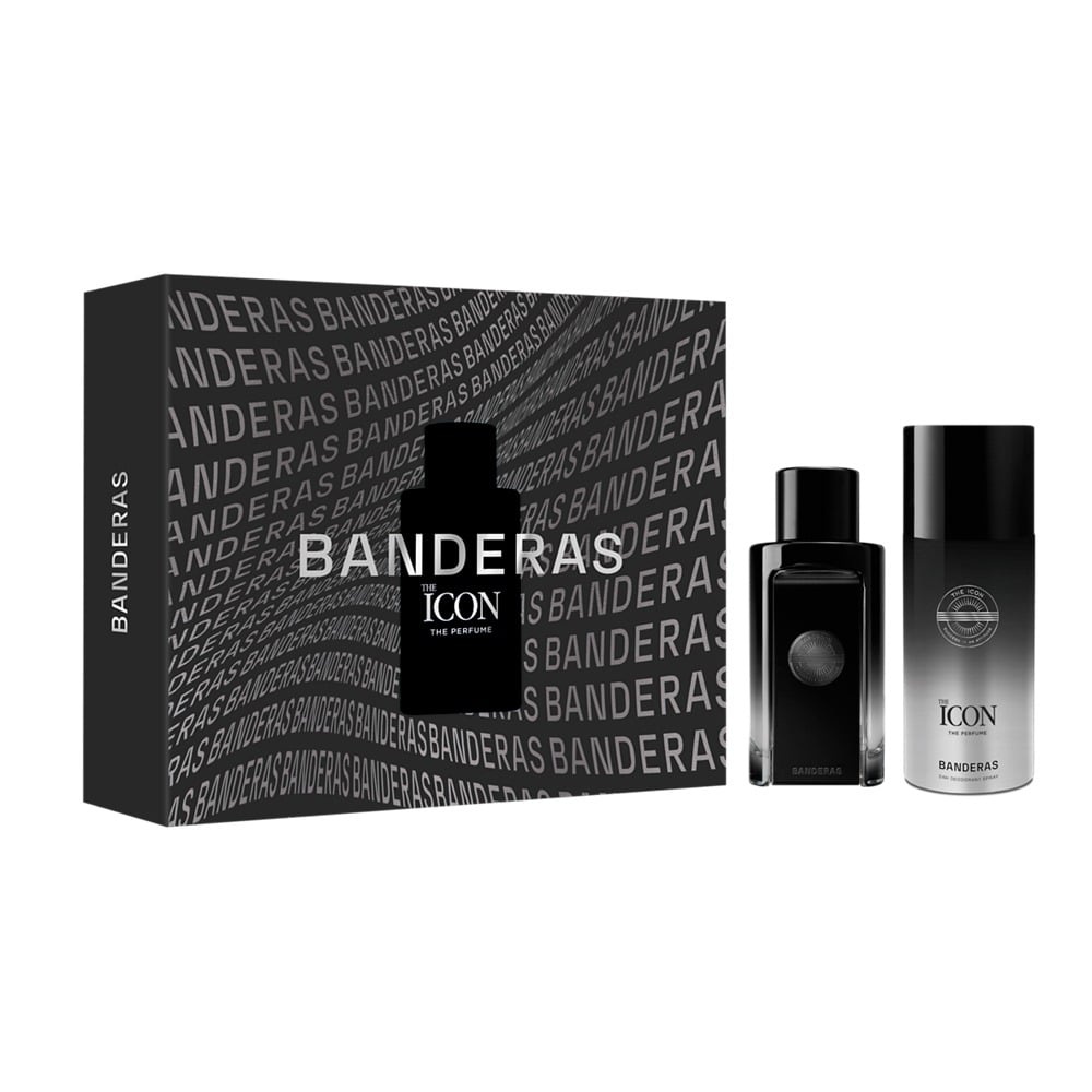 Cofre Antonio Banderas Perfume The Icon Men EDP 100 ml + Desodorante 150 ml