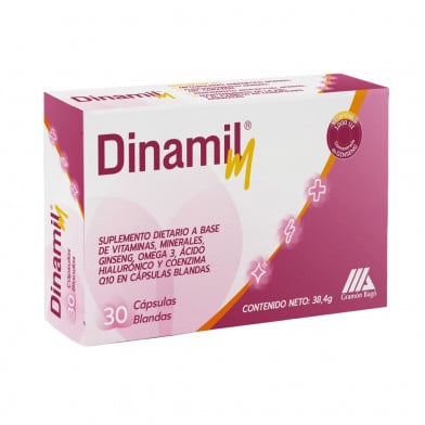Dinamil M 30 Cápsulas Blandas