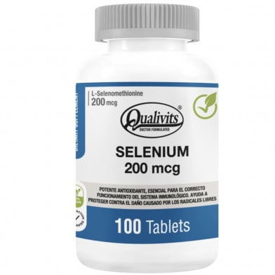 Selenium 200 mcg 100 Tabletas