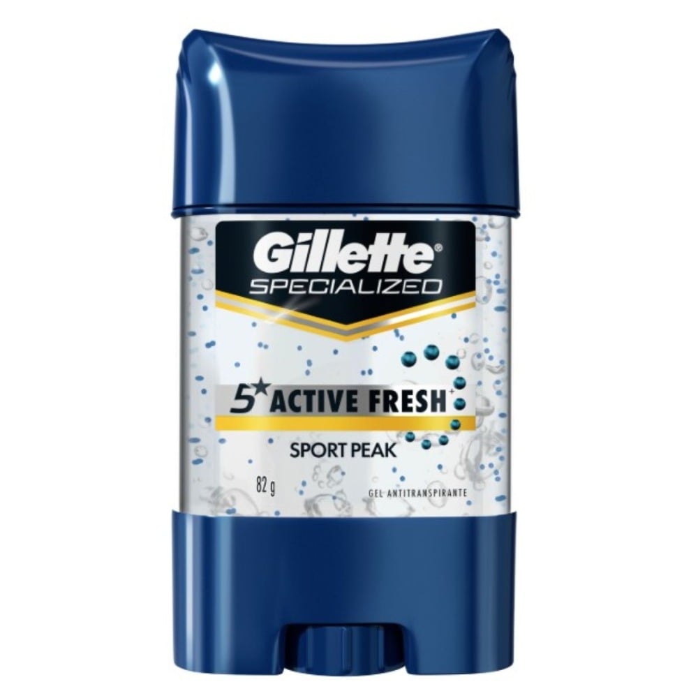 Antitranspirante en Gel Gillette 5 Active Fresh Sport Peak 82 g