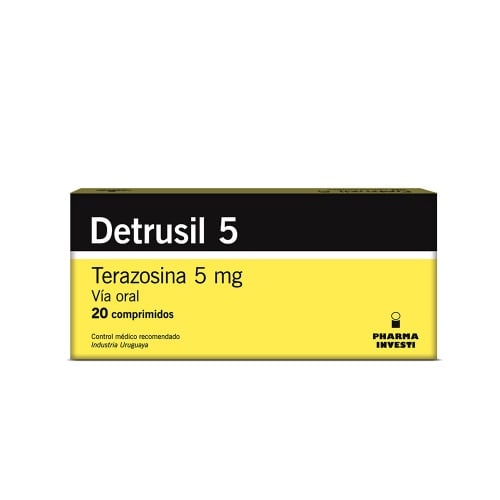 Detrusil 5 mg 20 Comprimidos