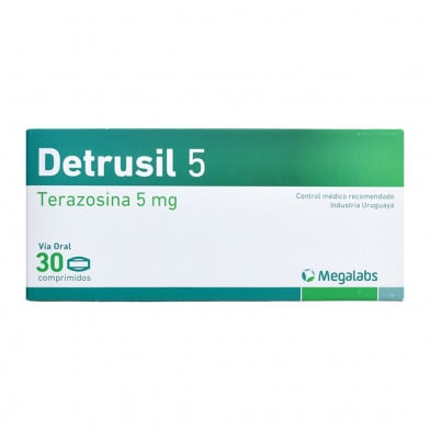 DETRUSIL 5 MG 30 COMPRIMIDOS