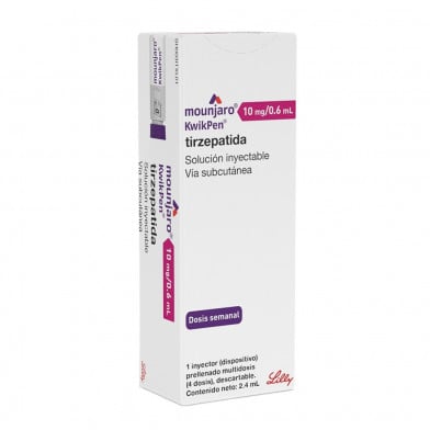 Mounjaro 10 mg/0.6 ml Solución Inyectable 1 Inyector Prellenado Multidosis