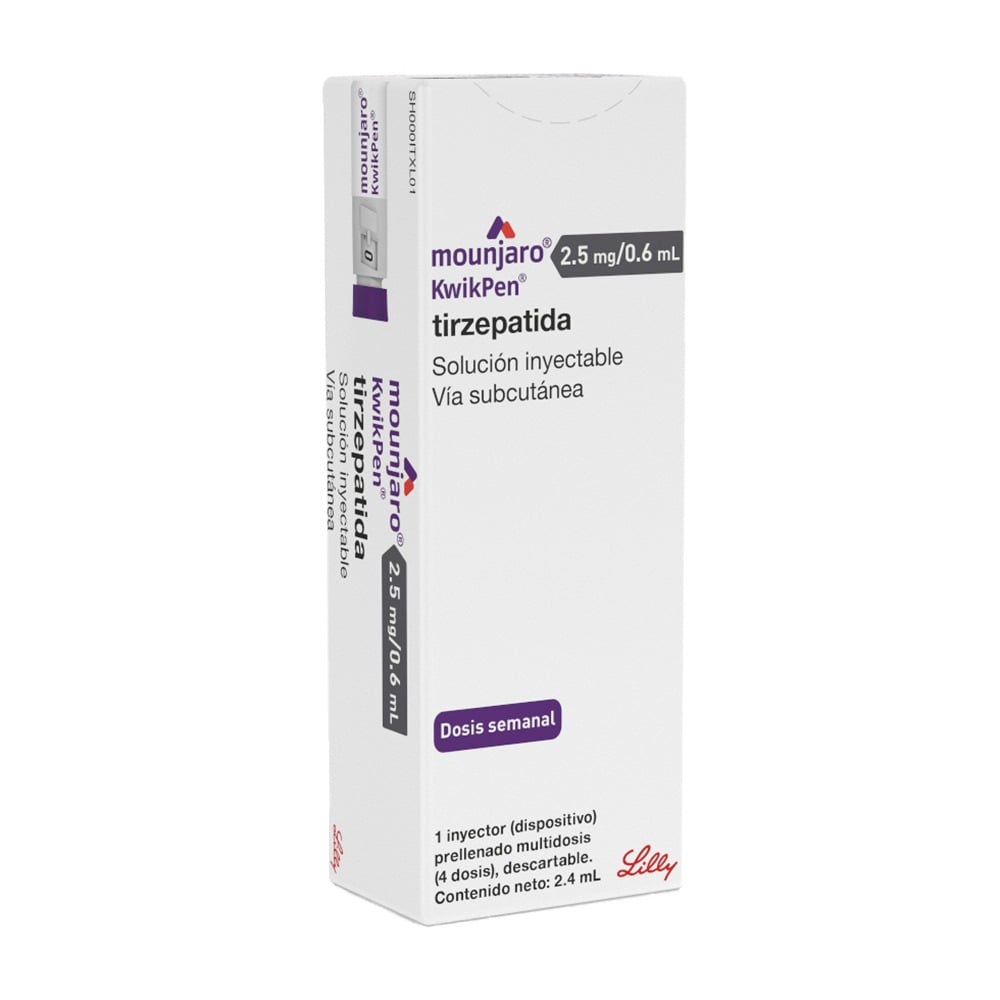 Mounjaro 2.5 mg/0.6 ml Solución Inyectable 1 Inyector Prellenado Multidosis 