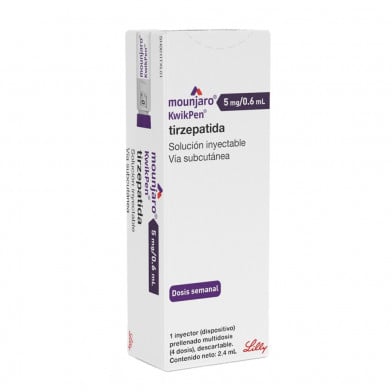 Mounjaro 5 mg/0.6 ml Solución Inyectable 1 Inyector Prellenado Multidosis