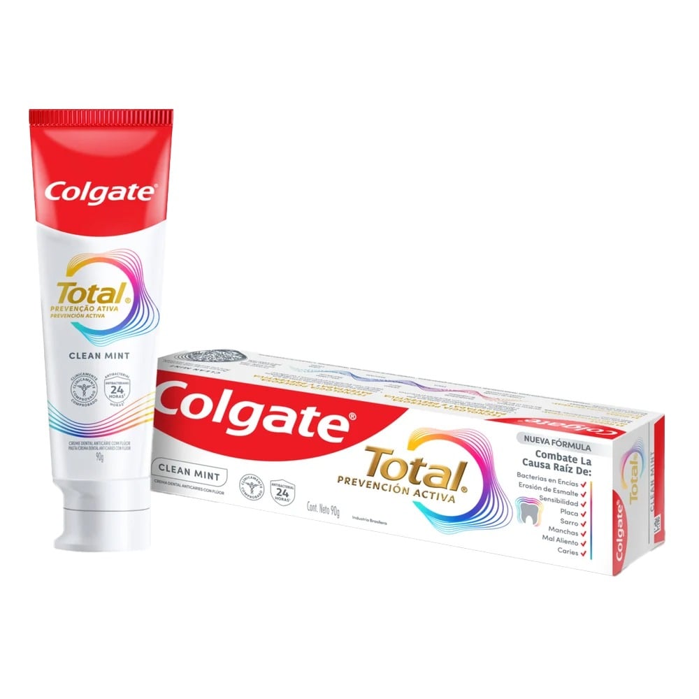 Pasta de Dientes Colgate Total Clean Mint 90 g