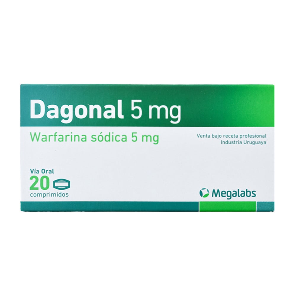 Dagonal 5 mg 20 Comprimidos