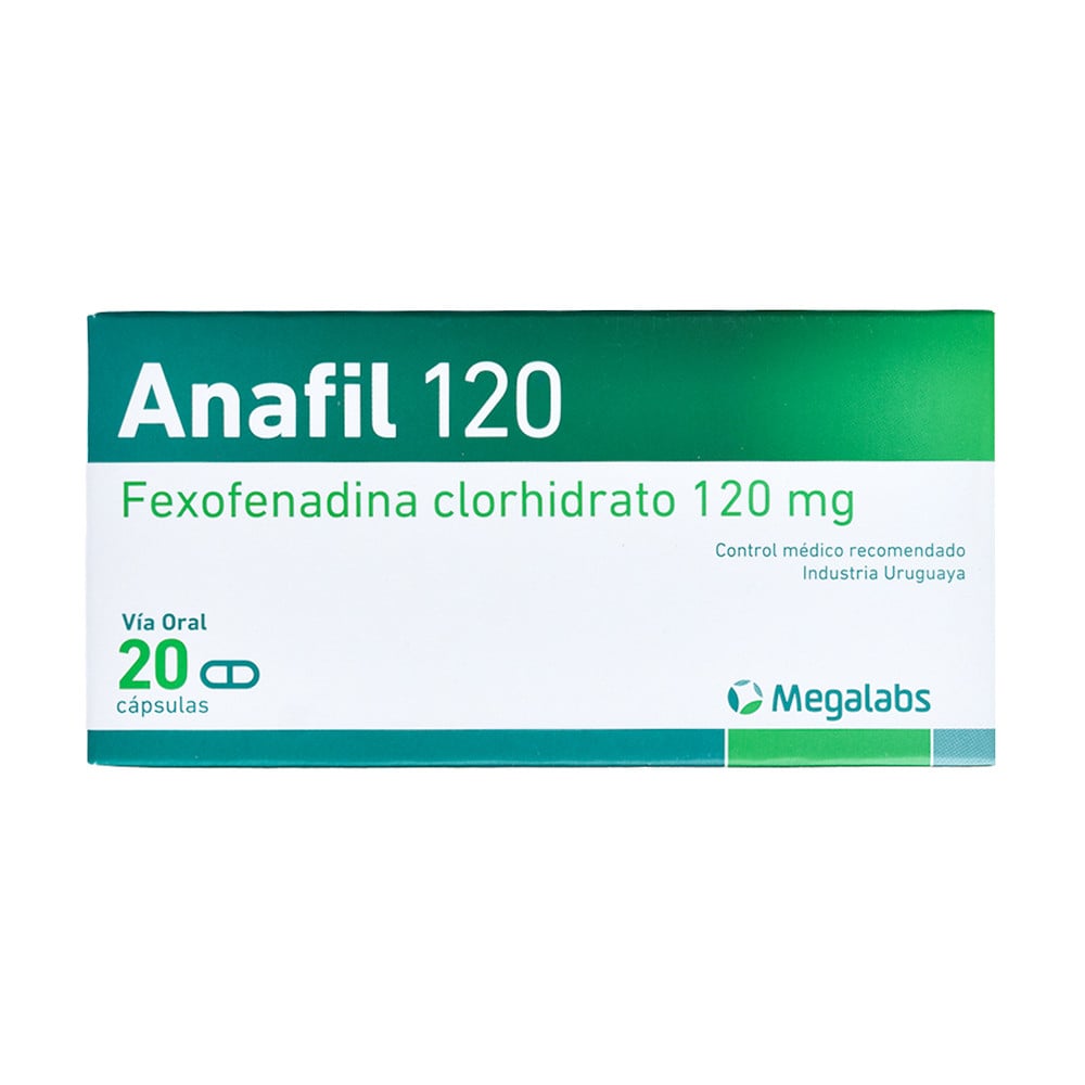 ANAFIL 120 MG 20 COMPRIMIDOS