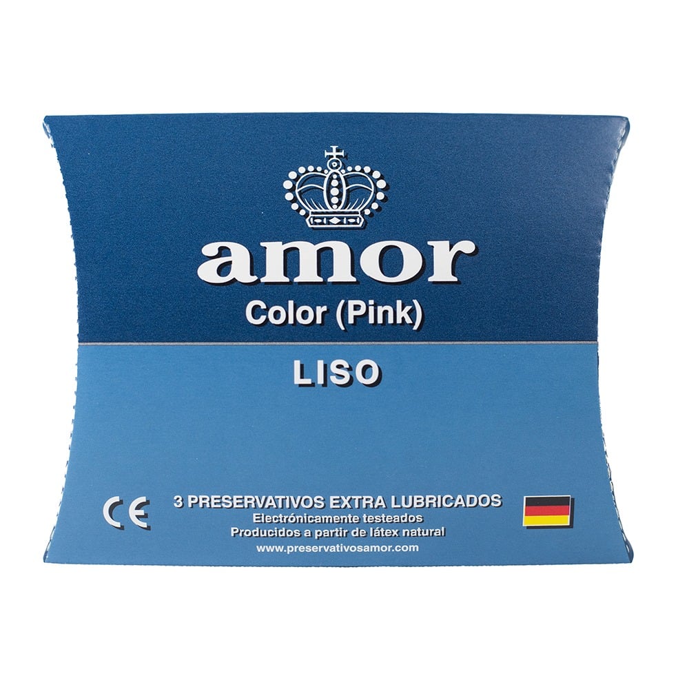 PRESERVATIVO AMOR STANDARD AZUL X3 UNIDADES