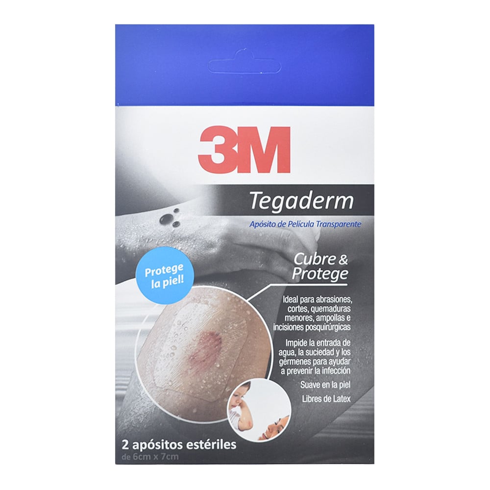 Apósitos Estériles Tegaderm 6 x 7 cm 2 Unidades
