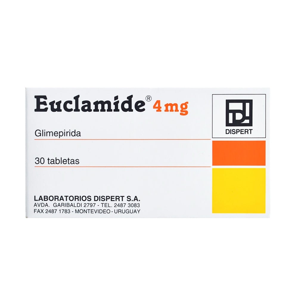 EUCLAMIDE 4 MG 30 TABLETAS