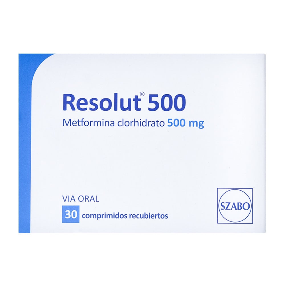 RESOLUT 500 MG 30 COMPRIMIDOS