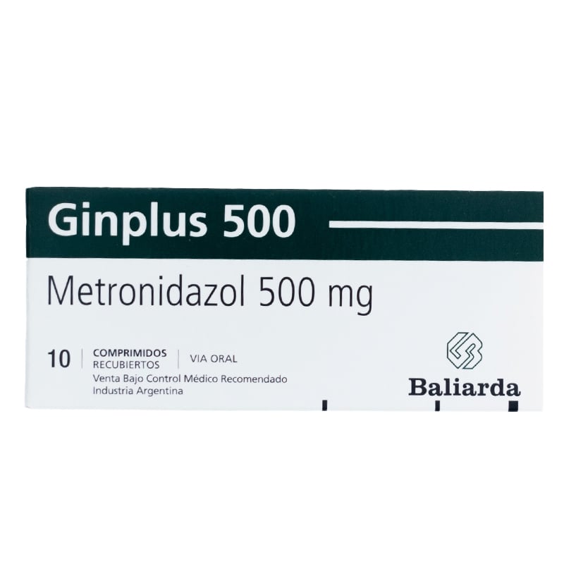 Ginplus 500 mg 10 Comprimidos Recubiertos
