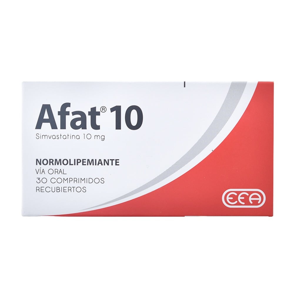Afat 10 mg 30 Comprimidos Recubiertos