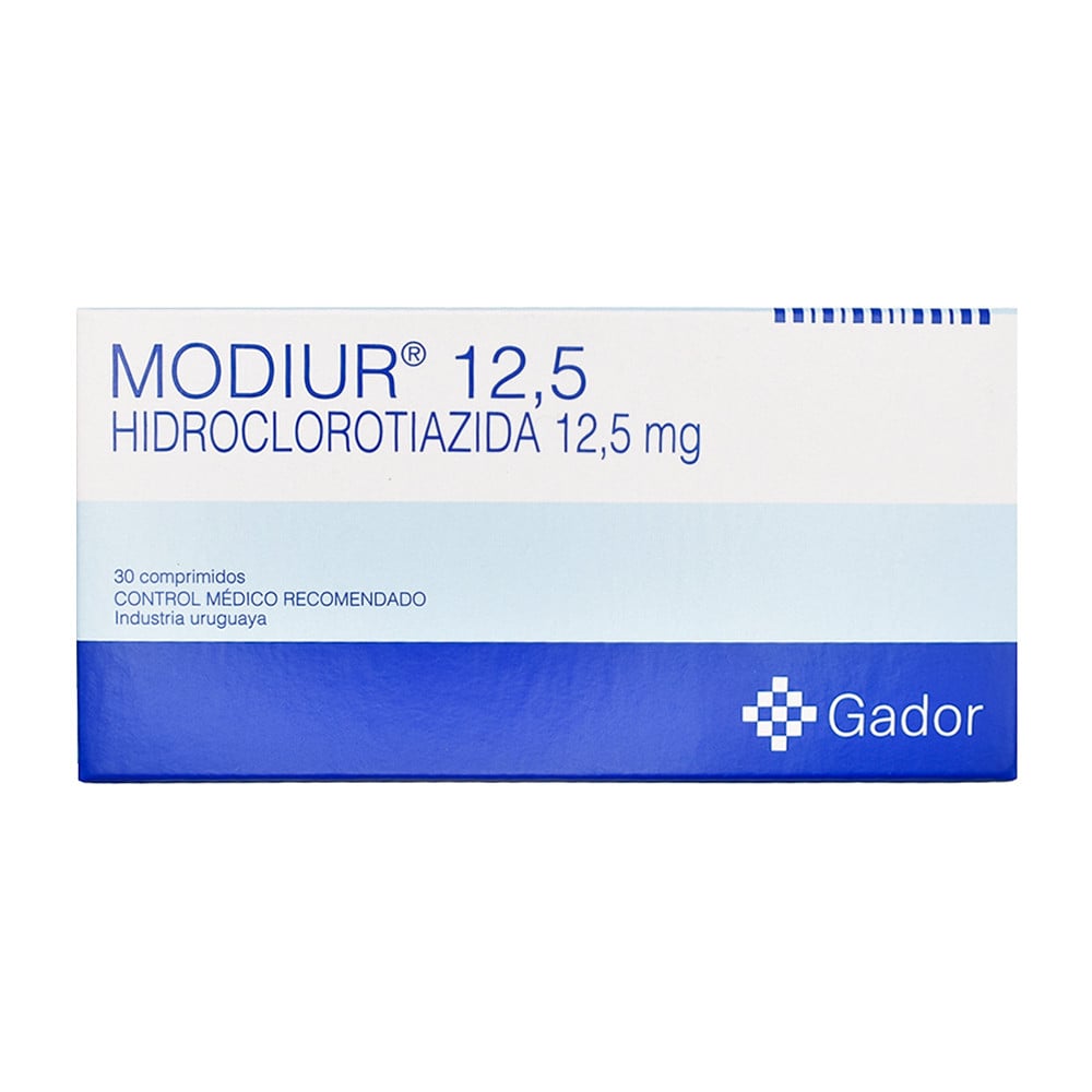 Modiur 12.5 mg 30 Comprimidos