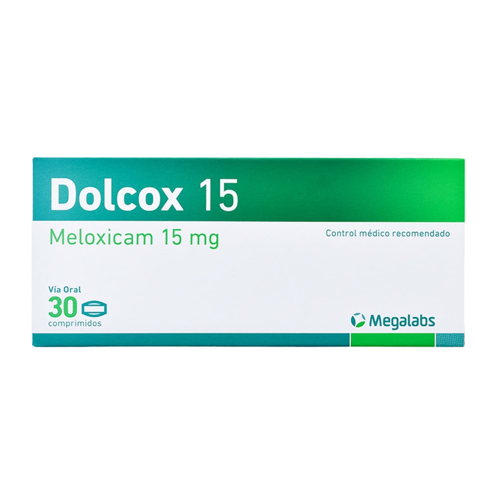 DOLCOX 15 MG 30 COMPRIMIDOS