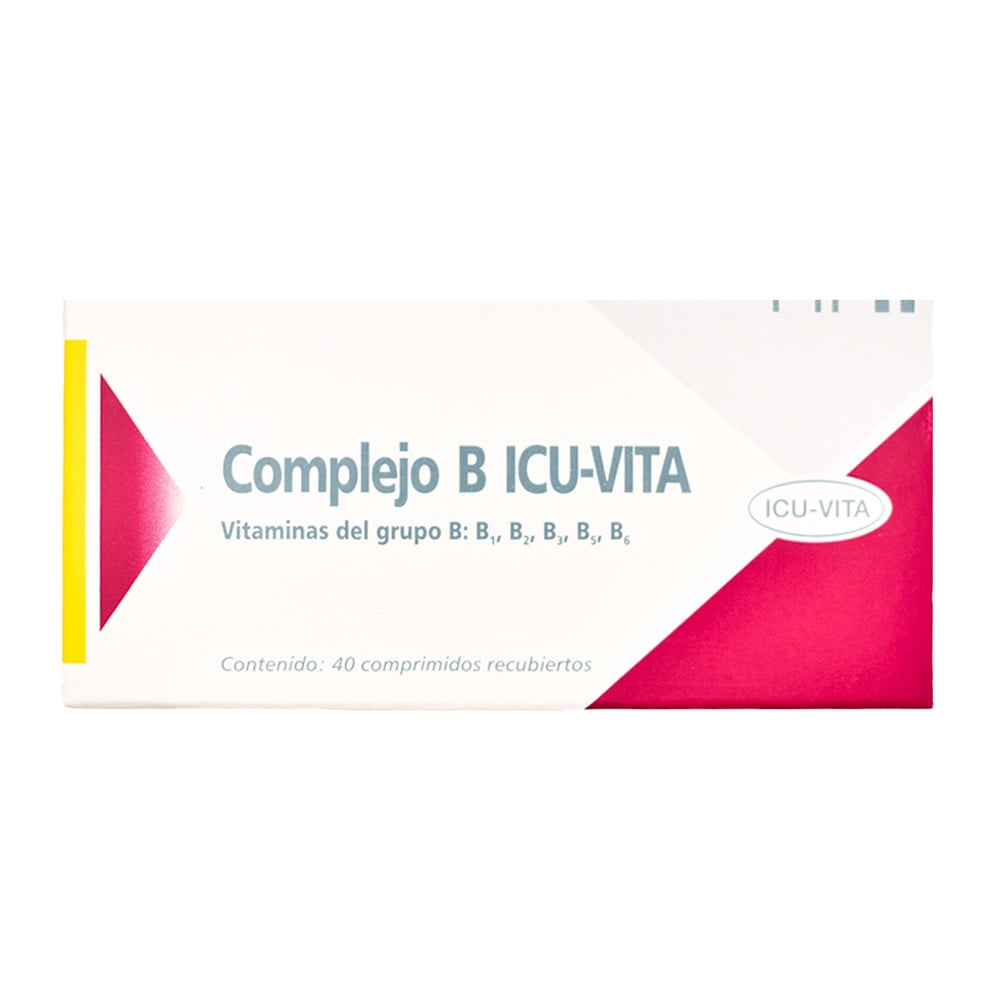 Complejo B ICU-VITA 40 Comprimidos Recubiertos