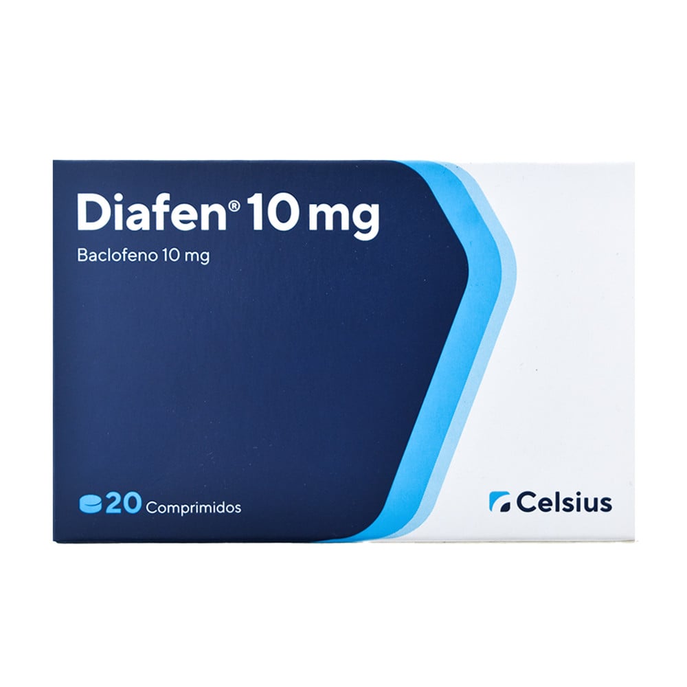 Diafen 10 mg 20 Comprimidos
