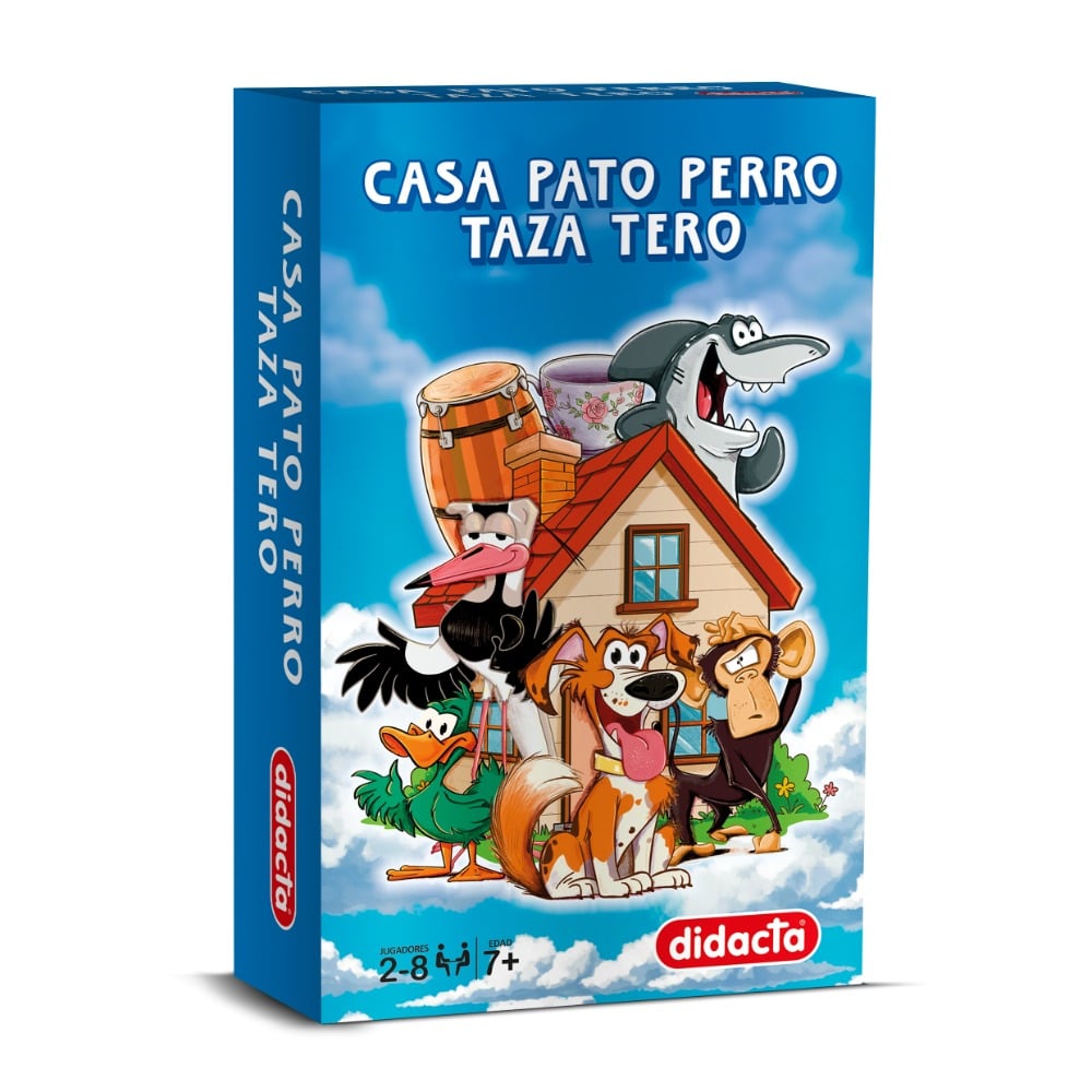 Juego de Cartas Didacta Casa Pato Perro Taza Tero