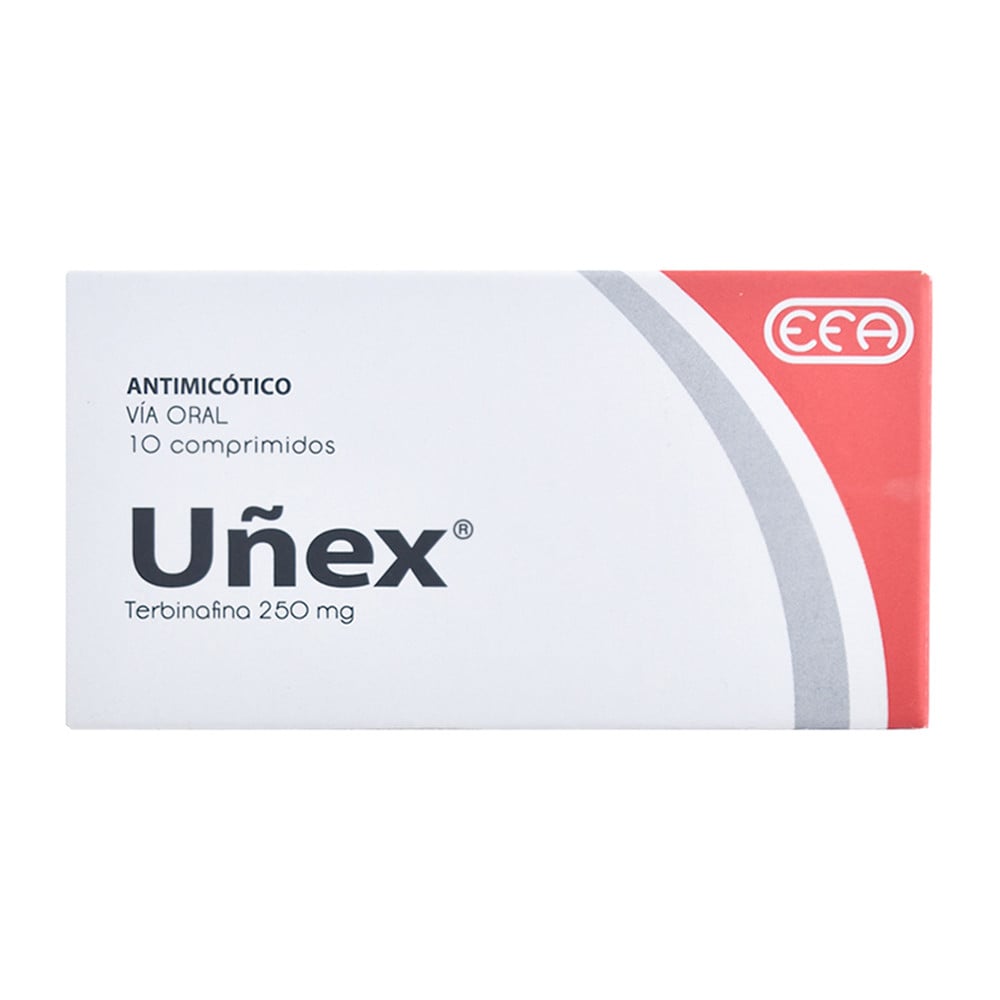 Uñex 250 mg 10 Comprimidos