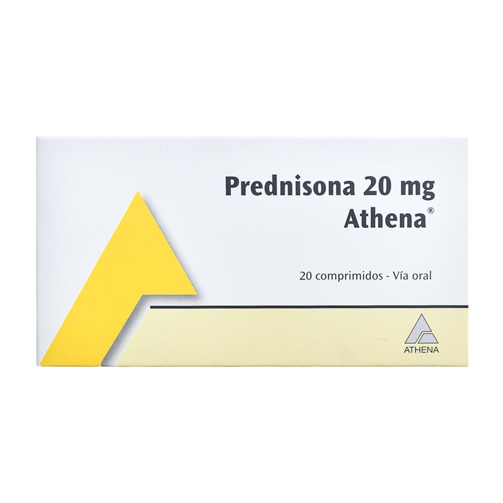Prednisona Ahtena 20 mg 20 Comprimidos