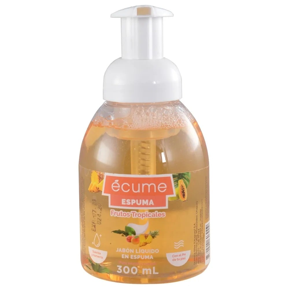 Jabón Líquido en Espuma Écume Frutos Tropicales 300 ml