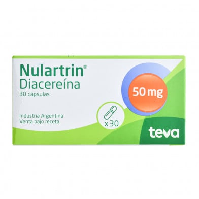 NULARTRIN 50 MG 30 CÁPSULAS