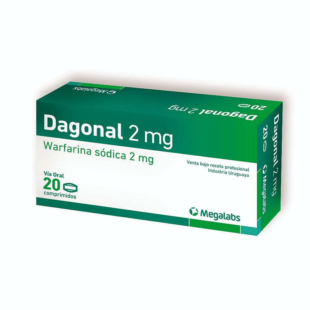 Dagonal 2 mg 20 Comprimidos