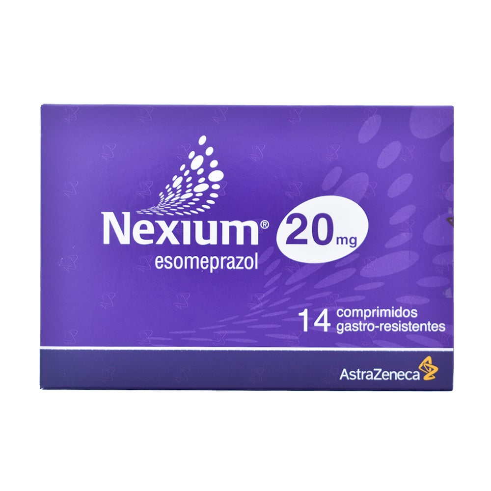 Nexium 20 mg 14 Comprimidos Gastrorresistentes