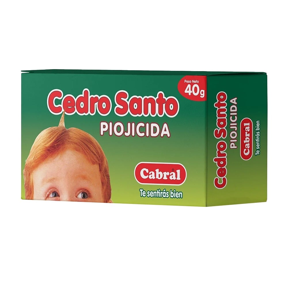 Piojicida Cedro Santo Cabral 40 g