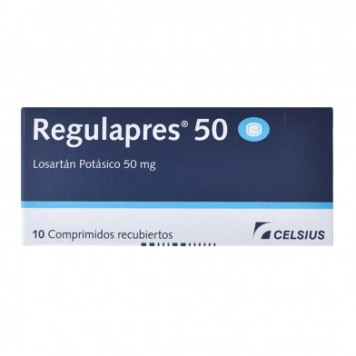 REGULAPRES 50 MG 10 COMPRIMIDOS