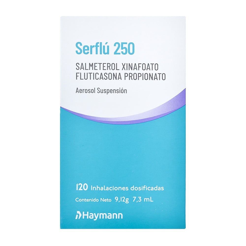 Serflú 250 mcg Aerosol 120 Dosis