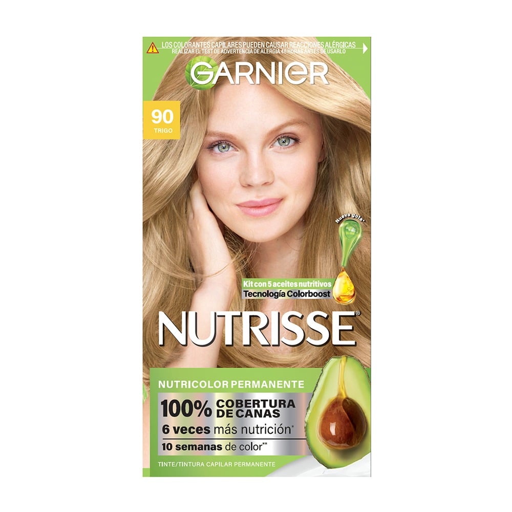 Tinta Garnier Nutrisse N°90 Trigo