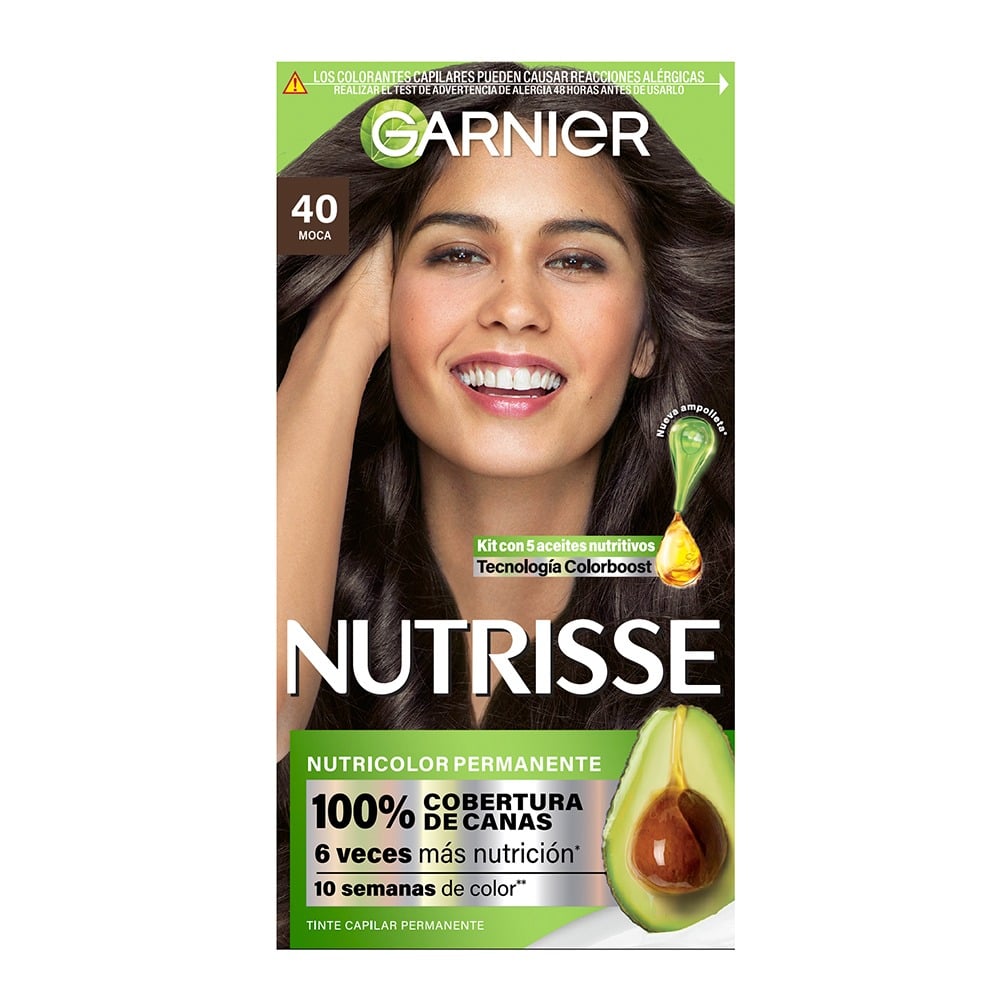 Tinta Garnier Nutrisse N°40 Moca