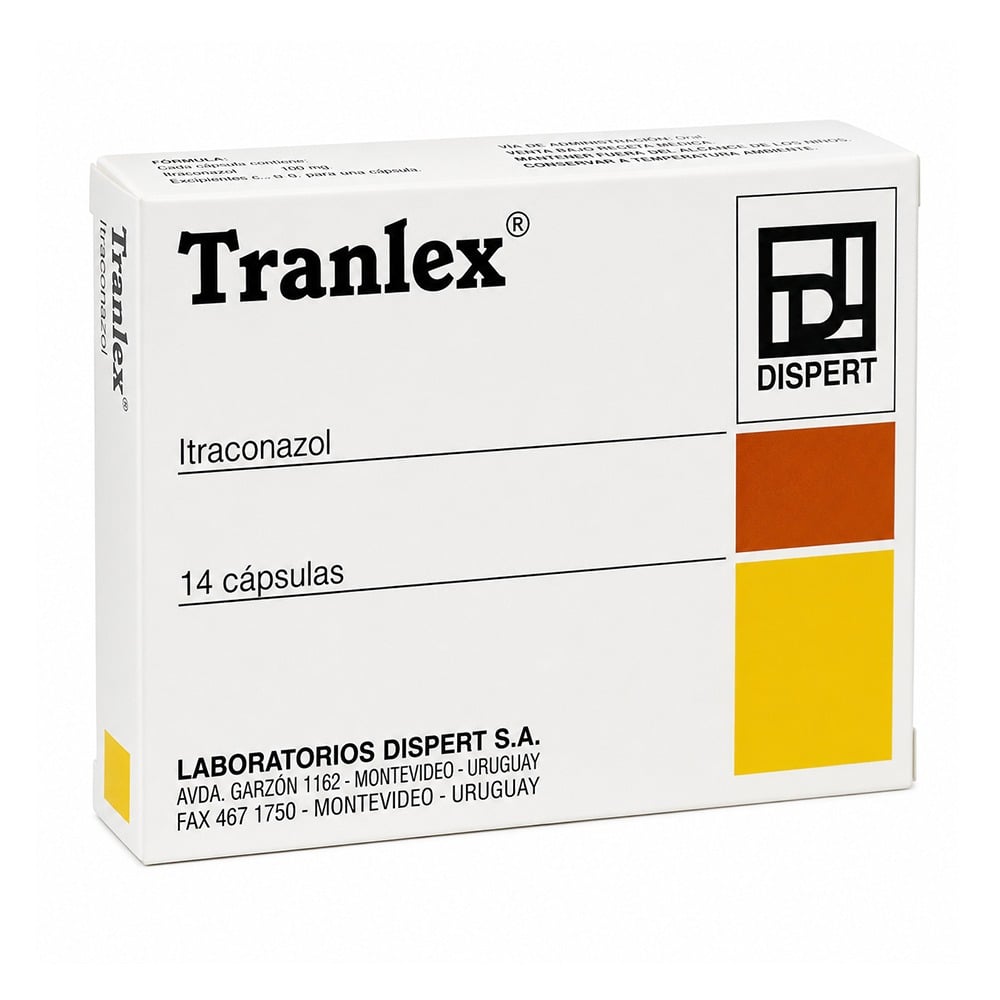 Tranlex 100 mg 14 Cápsulas