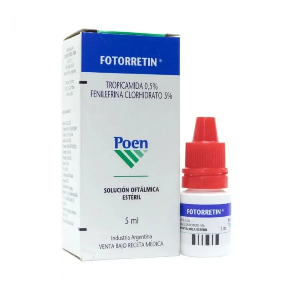 Fotorretin 0.5 % Solución Oftálmica 5 ml