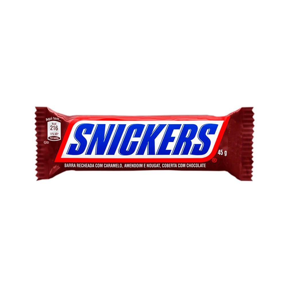 Barra Snickers 45 g