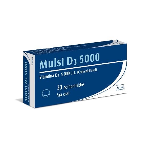 Mulsi D3 5000 30 Comprimidos