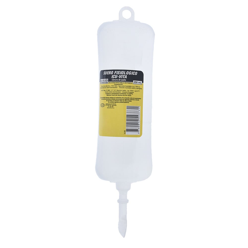 Suero Fisiológico Sachet 250 ml