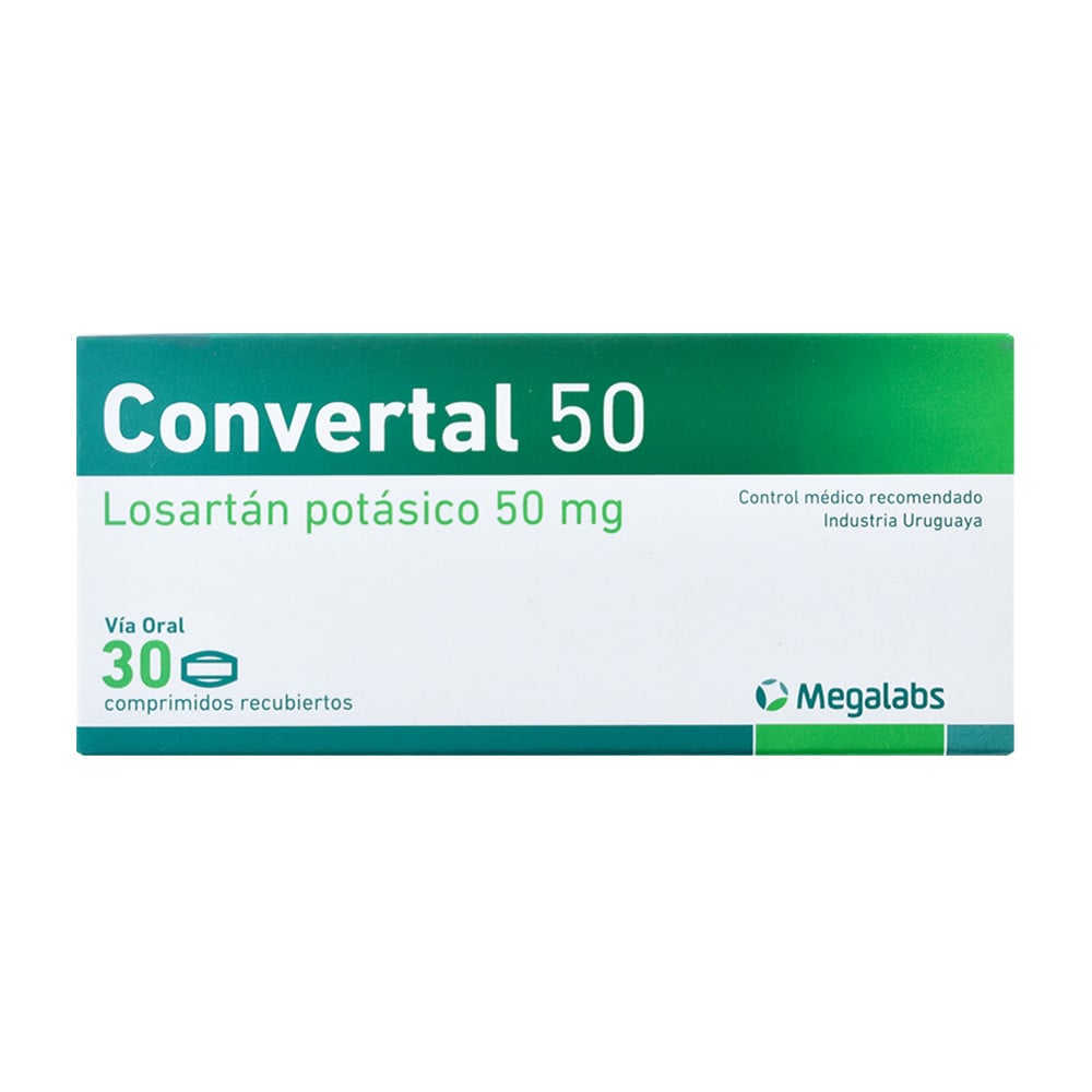 CONVERTAL 50 MG 30 COMPRIMIDOS