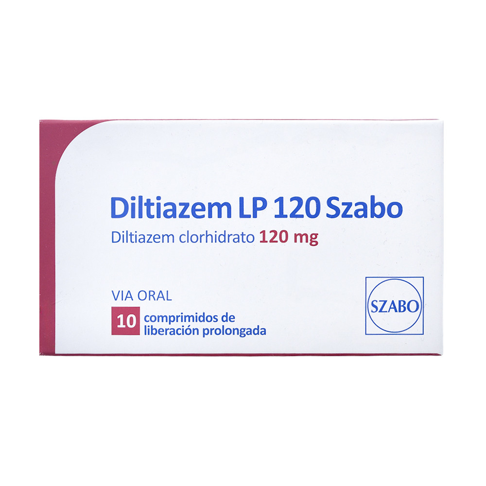 Diltiazem 120 mg 10 Comprimidos LP
