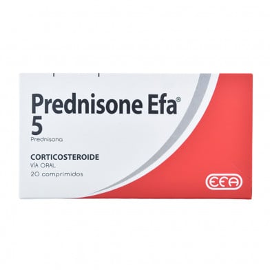 Prednisone 5 mg 20 Comprimidos
