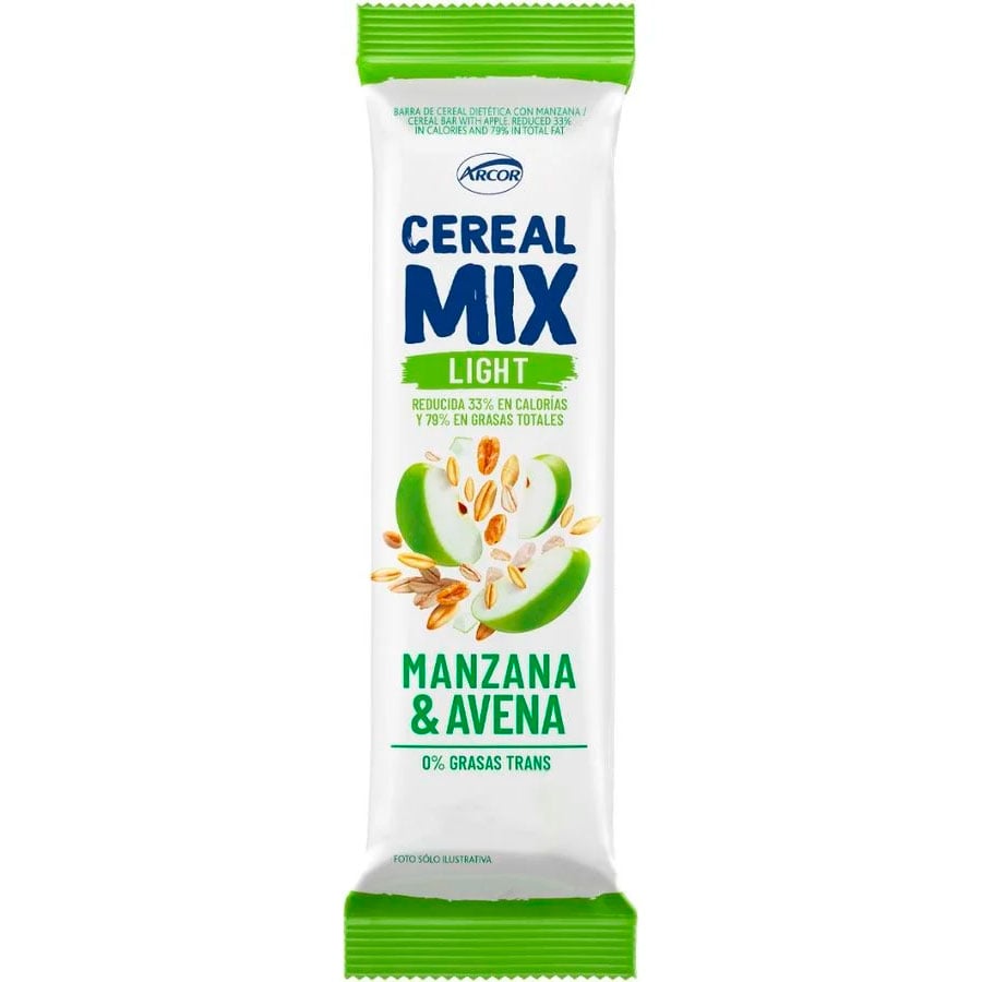 Barra de Cereales Cereal Mix Manzana Light 23 g