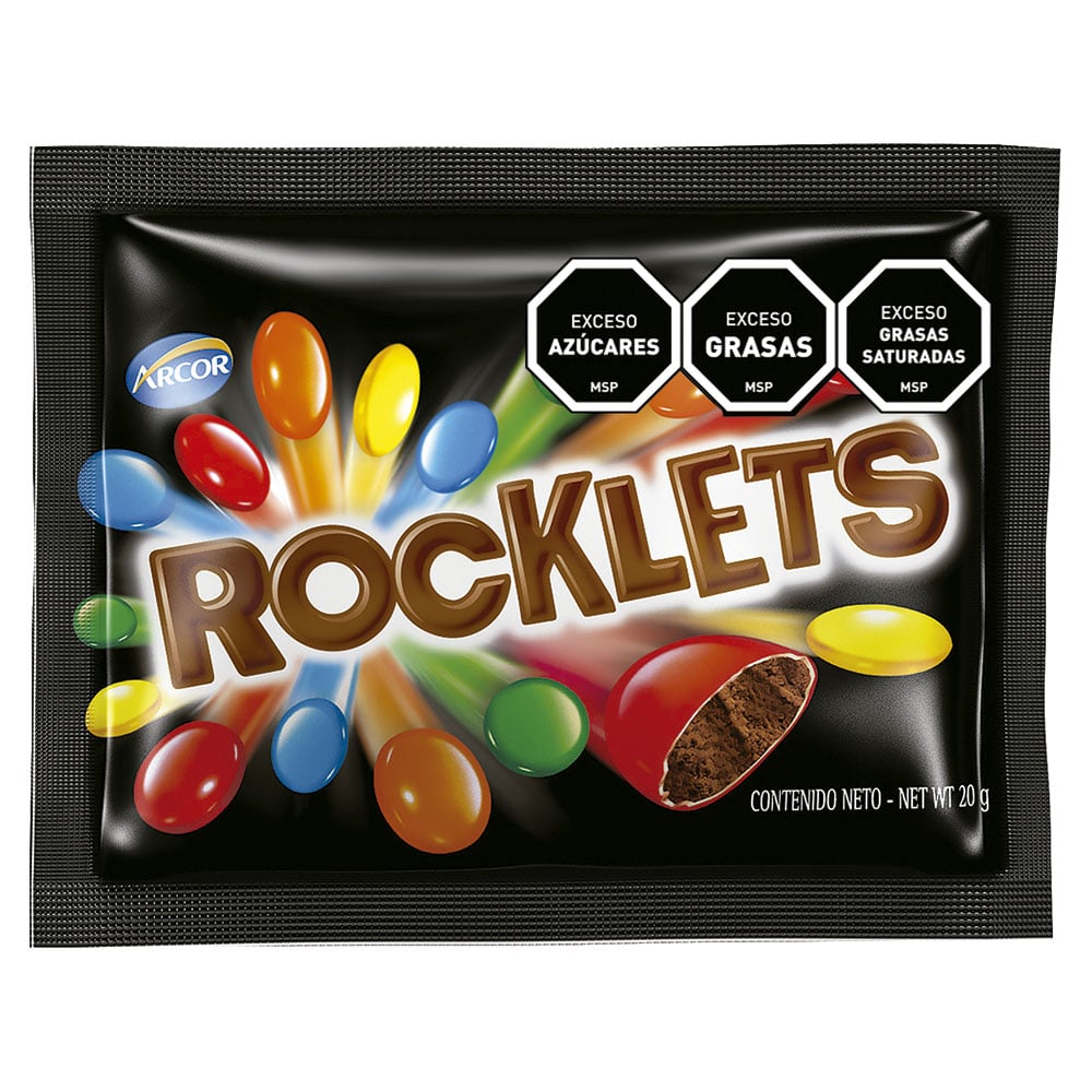 Chocolates Rocklets 20 g
