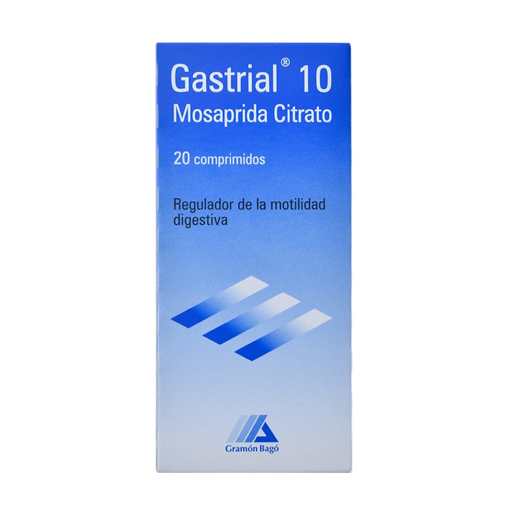 Gastrial 10 mg 20 Comprimidos