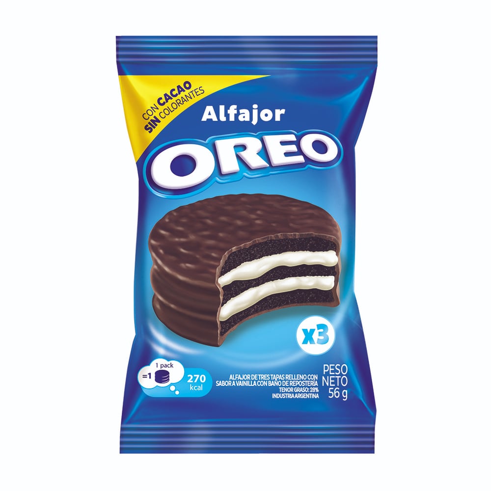 Alfajor Oreo Triple 55 g