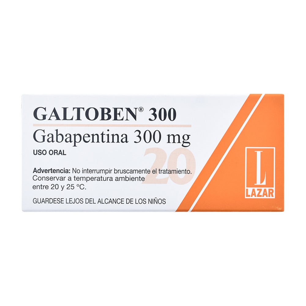 Galtoben 300 mg 20 Cápsulas