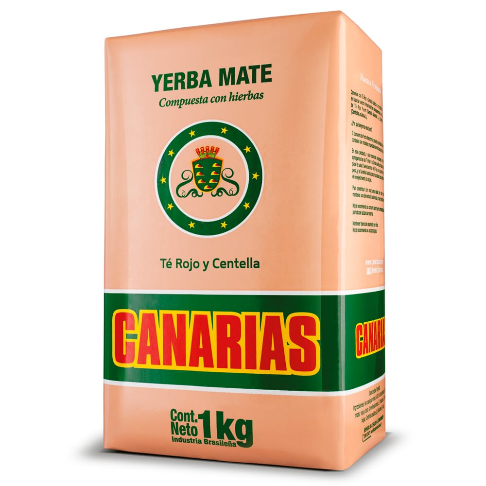 Yerba Canarias Té Rojo y Centella 1 kg