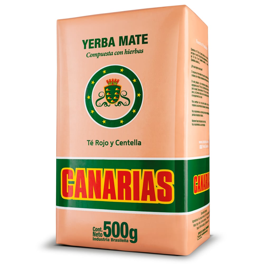 Yerba Canarias Té Rojo y Centella 500 g