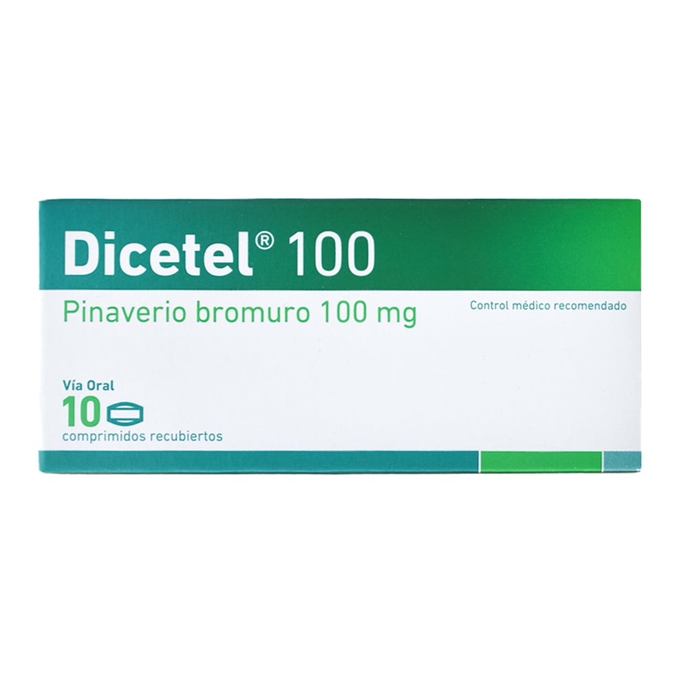 Dicetel 100 mg 10 Comprimidos Recubiertos